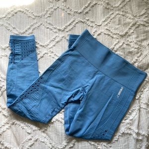 Sky Blue Gymshark Energy Seamless Leggings